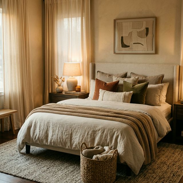 Текстиль для спальни